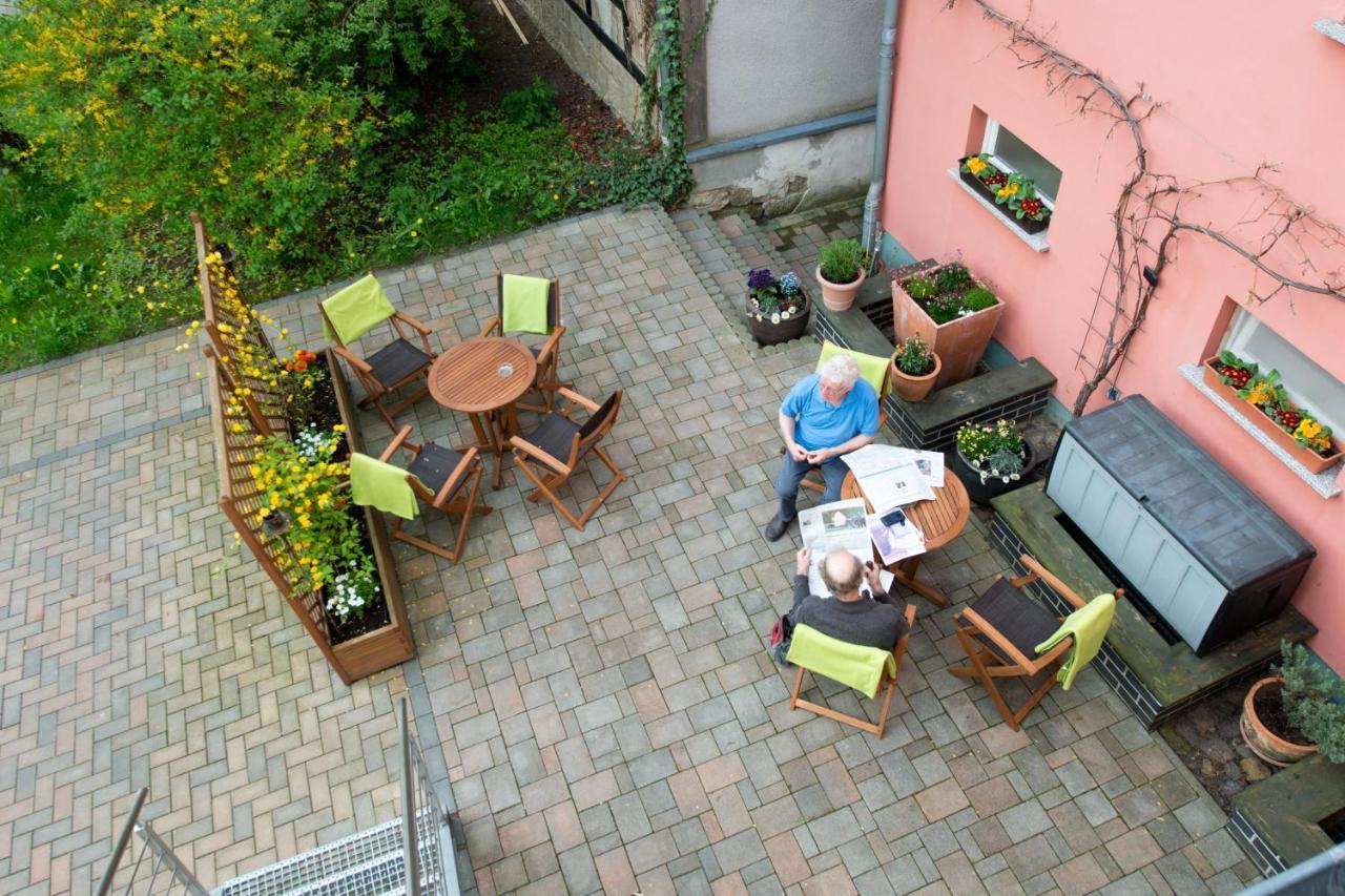Apartmenthaus Im Stieg Quedlinburg Esterno foto
