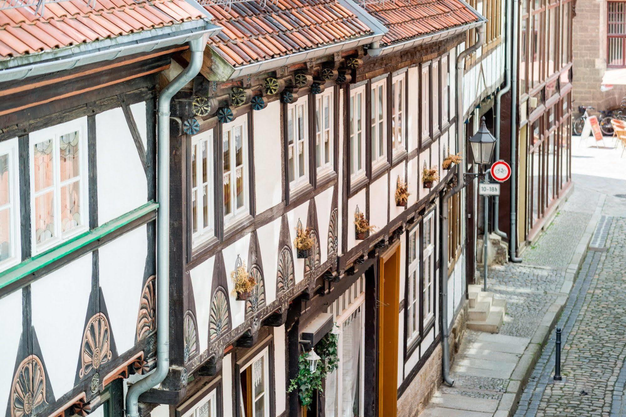 Apartmenthaus Im Stieg Quedlinburg Esterno foto